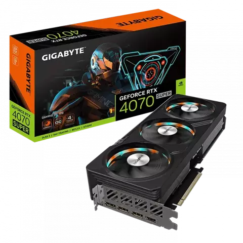 کارت گرافیک  GIGABYTE مدل  GeForce RTX 4070 SUPER GAMING OC 12G