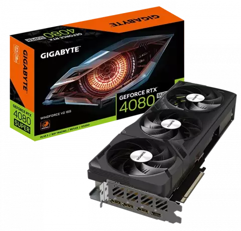 کارت گرافیک  GIGABYTE مدل  GeForce RTX 4080 SUPER WINDFORCE V2 16G