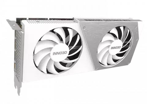 کارت گرافیک  INNO3D مدل  GEFORCE RTX 4060 Ti 16GB TWIN X2 OC WHITE