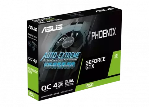 کارت گرافیک  ASUS مدل  Phoenix GeForce GTX 1650 EVO OC Edition 4GB GDDR6