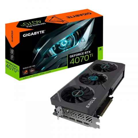کارت گرافیک  GIGABYTE مدل  GeForce RTX 4070 Ti EAGLE OC 12G (rev. 1.0)