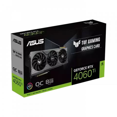 کارت گرافیک  ASUS مدل TUF Gaming GeForce RTX 4060 Ti 8GB GDDR6 OC Edition