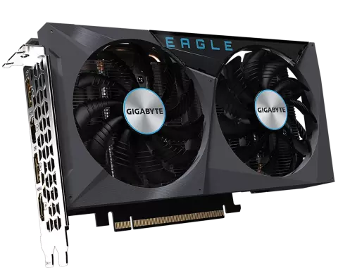 کارت گرافیک  GIGABYTE مدل  RTX 3050 EAGLE OC 8G