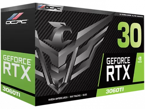 کارت گرافیک  OCPC مدل  RTX 3060 Ti LHR