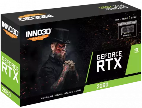 کارت گرافیک  INNO3D مدل  RTX 2060 TWIN X2 OC