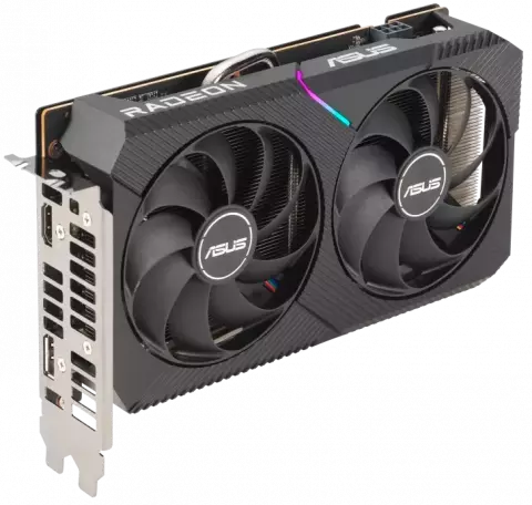 کارت گرافیک  ASUS مدل  DUAL-RX6500XT-O4G OC Edition