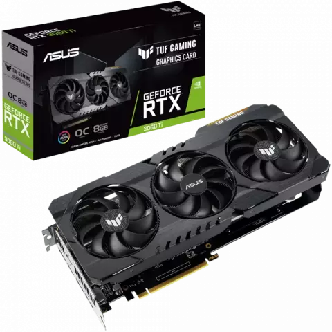 کارت گرافیک  ASUS مدل TUF Gaming RTX3060TI-O8G-V2-GAMING OC Edition