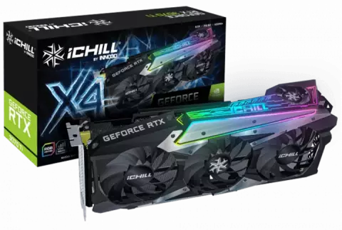 کارت گرافیک  INNO3D مدل  RTX 3070 TI ICHILL X4