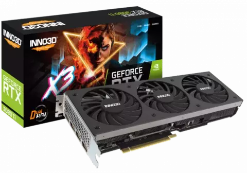 کارت گرافیک  INNO3D مدل  RTX 3080 TI X3