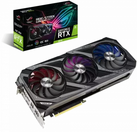 کارت گرافیک  ASUS مدل ROG-STRIX GAMING RTX3070-O8G-V2