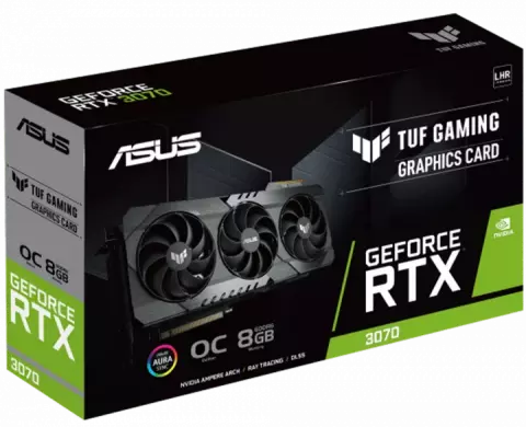 کارت گرافیک 8 گیگابایت Asus مدل (LHR)TUF Gaming RTX 3070 V2 OC Edition