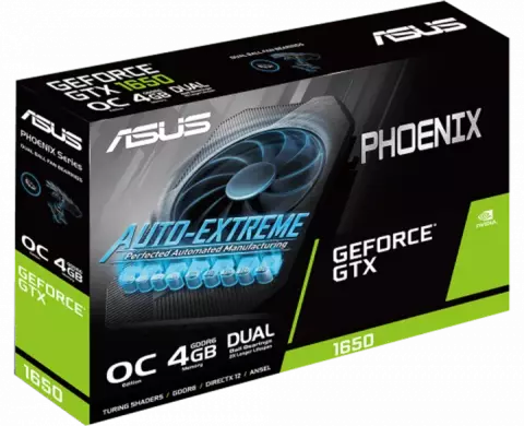 کارت گرافیک  ASUS مدل  PH-GTX1650-O4GD6-P