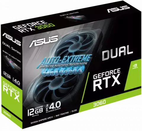 کارت گرافیک  ASUS مدل  DUAL-RTX3060-O12G