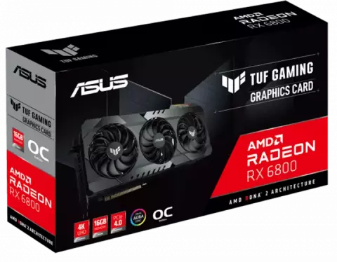 کارت گرافیک  ASUS مدل  TUF-RX6800-O16G-GAMING