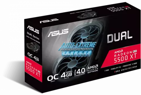 کارت گرافیک  ASUS مدل  DUAL-RX5500XT-O4G-EVO