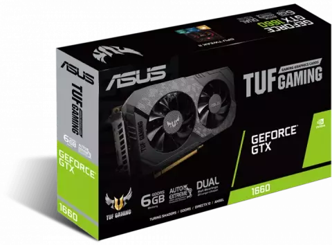 کارت گرافیک  ASUS مدل  TUF-GTX1660-6G-GAMING