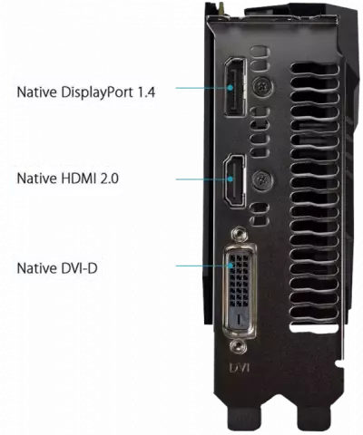 کارت گرافیک  ASUS مدل  TUF-GTX1650-O4GD6-GAMING