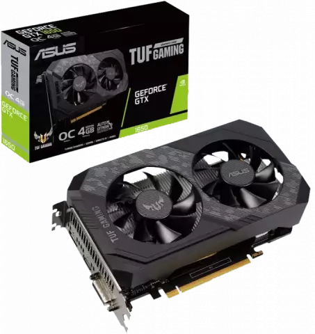 کارت گرافیک  ASUS مدل  TUF-GTX1650-O4GD6-GAMING