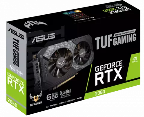 کارت گرافیک  ASUS مدل  TUF-RTX2060-6G-GAMING