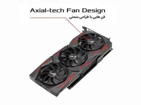 کارت گرافیک  ASUS مدل  ROG STRIX RTX2060 O6G EVO GAMING