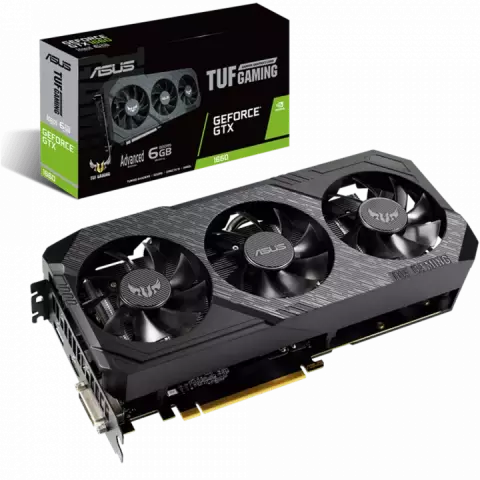 کارت گرافیک  ASUS مدل  TUF3-GTX1660-A6G-GAMING