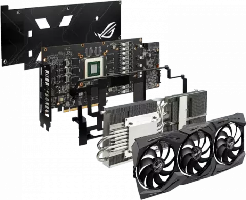 کارت گرافیک  ASUS مدل  ROG-STRIX-RX5600XT-O6G-GAMING