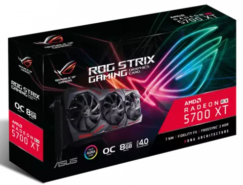 کارت گرافیک  ASUS مدل  ROG-STRIX-RX5700XT-O8G-GAMING