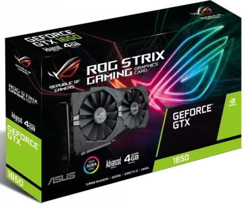 کارت گرافیک  ASUS مدل  ROG-STRIX-GTX1650-A4G-GAMING