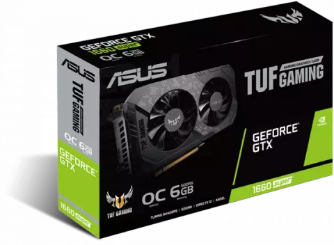 کارت گرافیک  ASUS مدل  TUF-GTX1660S-O6G-GAMING