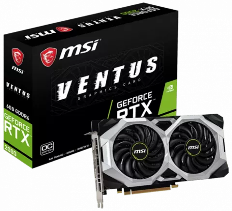 کارت گرافیک  MSI مدل  GEFORCE RTX 2060 VENTUS 6G OC