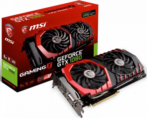 کارت گرافیک 8 گیگابایت MSI مدل GAMING X GTX 1080 