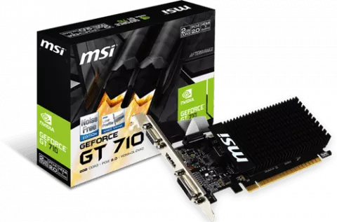 کارت گرافیک 2گیگابایت MSI مدل GT 710 2GD3H LP
