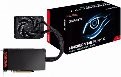 کارت گرافیک 4گیگابایت Gigabyte مدل GAMING GV-R9FURYX-4GD-B