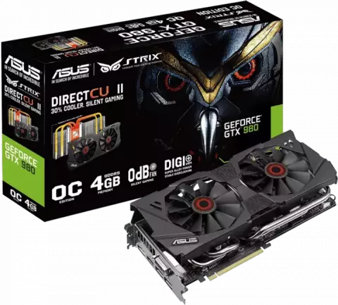 کارت گرافیک 4گیگابایت Asus مدل GAMING STRIX-GTX980-DC2OC-4GD5