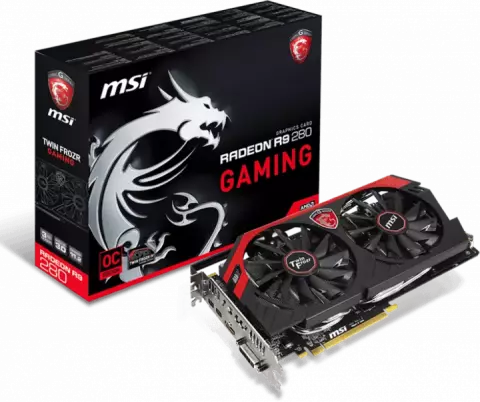 کارت گرافیک 3گیگابایت MSI مدل GAMING R9 280 GAMING 3G