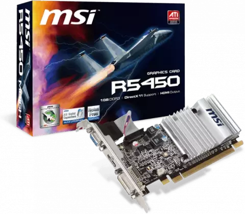 کارت گرافیک 1گیگابایت MSI مدل R5450-MD1GD3H/LP