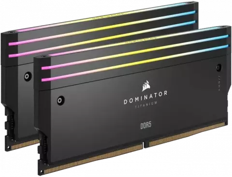 رم دسکتاپ (48GB*2) 96 گیگابایت Corsair مدل DOMINATOR TITANIUM RGB DDR5 6600MHz