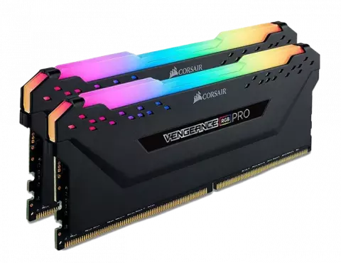 رم دسکتاپ (16GB*2) 32 گیگابایت Corsair مدل VENGEANCE RGB PRO DDR4 4000MHz