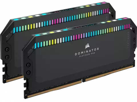 رم دسکتاپ (32GB*2) 64 گیگابایت Corsair مدل DOMINATOR PLATINUM RGB DDR5 5600MHz For AMD