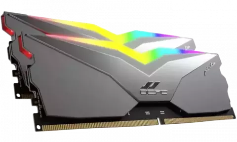 رم دسکتاپ (16GB*2) 32 گیگابایت OCPC مدل PISTA RGB DDR5 5200MHz