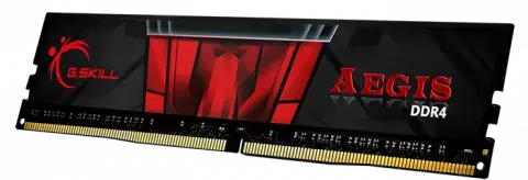 رم دسکتاپ (4GB*1) 4 گیگابایت G.SKILL مدل AEGIS F4-2400C17S-4GIS DDR4 2400MHz