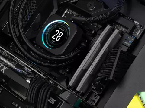 رم دسکتاپ (16GB*2) 32 گیگابایت Corsair مدل VENGEANCE DDR5 5200MHz FOR AMD