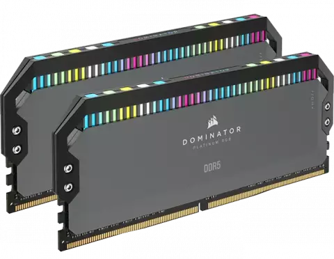 رم دسکتاپ 32 گیگابایت Corsair مدل DOMINATOR PLATINUM RGB DDR5 5200MHz FOR AMD