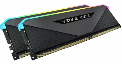 رم دسکتاپ (16GB*2) 32 گیگابایت Corsair مدل VENGEANCE RGB RT DDR4 3600MHz