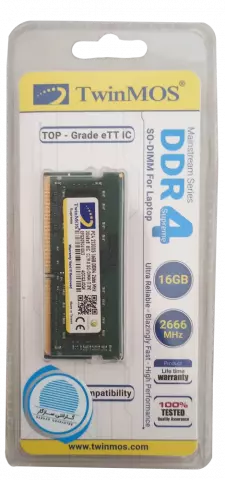 رم لپ تاپ 16 گیگابایت TwinMOS مدل DDR4 2666 (2400)MHz