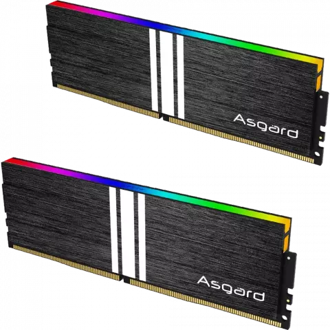 رم دسکتاپ (16GB*2) 32 گیگابایت Asgard مدل Black Knight V1 DDR4 3600MHz
