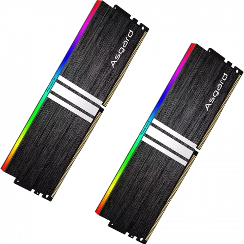 رم دسکتاپ (16GB*2) 32 گیگابایت Asgard مدل Black Knight V1 DDR4 3600MHz