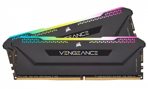 رم دسکتاپ (16GB*2) 32 گیگابایت Corsair مدل VENGEANCE RGB PRO SL DDR4 3200MHz