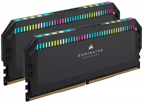 رم دسکتاپ (16GB*2) 32 گیگابایت Corsair مدل DOMINATOR PLATINUM RGB DDR5 5600MHz