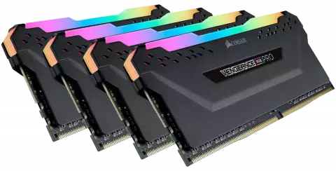 رم دسکتاپ (16GB*4) 64 گیگابایت Corsair مدل VENGEANCE RGB PRO DDR4 3200MHz